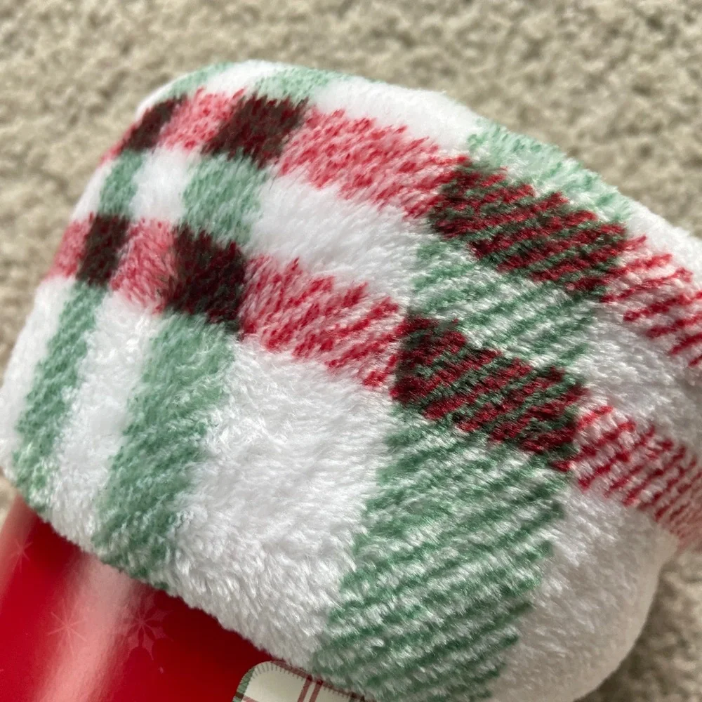 Holiday Time Printed Plush Throw Fuzzy Blanket 50x60
